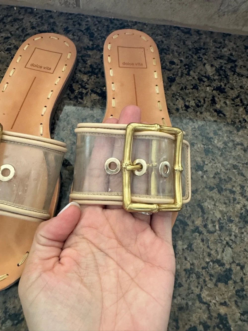 Dolce Vita Dasa Crystal Vachetta size 6.5 - Picture 2 of 5